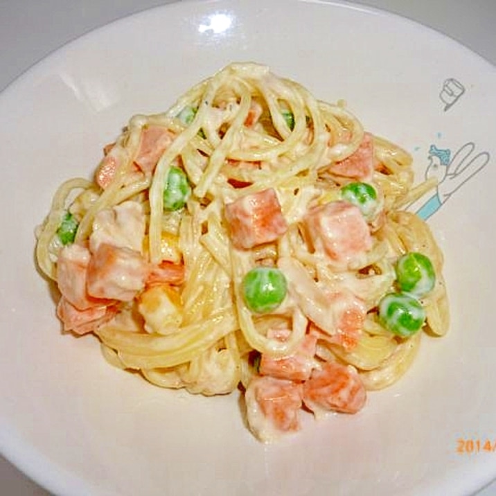 水漬けパスタで時短節約！サラスパ☆